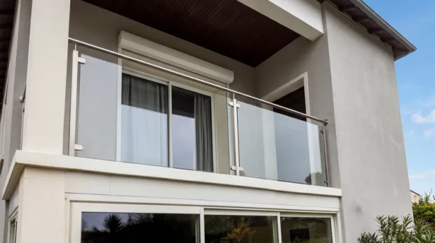 Balustrade inox verre panoramique